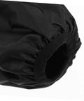 Close-up of Heavy Duty Extended Arm Sleeve Covers For Men And Women, Dope Oil Resistant Protective Oversleeves In Matte Black
