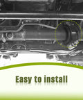 Toyota Rack And Pinion Bushing Kit 8.10103G installation view on 4Runner 1996; highlighting beefed-up black bushing alignment.