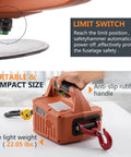 Top Rated Leomru 1100 Lb Electric Hoist Winch With Remote Control And Manual Cable Options For Towing Heavy Loads Features 22.05 lbs lightweight build.