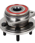 Front Wheel Bearing And Hub Assembly 513158 Kit 5 Lug Without ABS, front view showing structure and pre-greased bearings.