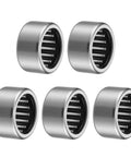 Five Pack SCE86 Needle Roller Bearings With Half Inch Inner Diameter Eleven Sixteenths Inch Outer Diameter And Three Eighths Inch Wide Drawn Cup One Way Bearings Open End Built Tough For Industrial Machinery Compressors And Spin Mop Buckets