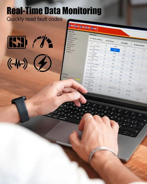 Custom Tuning USB Cable For 6 Foot Electric Golf Carts Lets You Easily Tweak Your Rig Performance To Roll Smooth Over Rough Trails And Cruise Happy On The Green Year Round, viewing real-time data on a laptop.