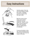 Easy instructions for No Slip Comforter Clips For Duvet Covers 4 Pack Keeps Blanket From Bunching Or Shifting While You Sleep