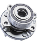 Heavy Duty Front Wheel Hub Bearing Assembly For 2011 2018 Explorer And 2013 2018 Police Interceptor Utility 5 Lug With ABS Direct Replacement WE60589 BR930809 Absolute Fit And Reliable Performance shown in close-up view