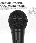 Handheld Wired Cardioid Dynamic Microphone With 13ft Cable And On Off Switch For Live Gigs Karaoke Machines