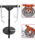 Two Leg Handy Automatic Transmission Clutch Spring Compressor Kit with illustrations for snap ring installation