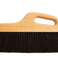 Hand Finish Concrete Brush 12 Inch Horsehair Bristles 3 Inch Trim Angled Handle For Smooth Precise Concrete Finishing On Steps And Tight Areas