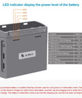 Two Way Battery Charging Hub For DJI Mini 4K, Mini 2 And Mini SE Drones With LED Battery Level Indicator and USB Output