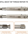 Back Tap Spark Plug Thread Repair Tool For M14x1.25 Stripped Threads, No Head Removal, Debris Free Engine Safe Design