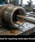 Half Inch 14 NPT Pipe Tap Right Hand Cutting Tool For Cleaning And Rethreading Damaged Threads On Steel Iron And Copper Fittings