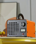 Heavy Duty Commercial Ozone Generator With Adjustable 0 To 120 Minute Timer To Blast Mold Smoke And Pet Odors Straight Up In Cars Homes And Garages Today on a table.