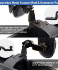 Dope Jeep Wrangler Dash Tray Phone Mount With Extension Arm and Metal Rod for JL JLU Gladiator JT 2018-2023 close-up view