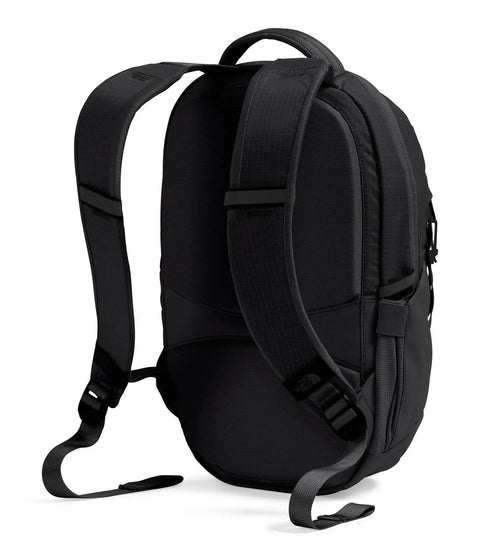 Back view of Borealis Mini Backpack, 10 Liter City Daypack with adjustable straps, durable abrasion resistant construction in black