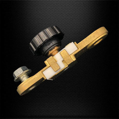 12V Side Post Battery Disconnect Switch Kit For Cars Two Pack Quick Disconnect Battery Cut Off And Kill Switch side view