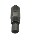 Pro 24Mm & 27Mm Magnet Flywheel Puller For GY6 Scooter And ATV Repair, heavy-duty magnetic steel tool with hexagonal end.