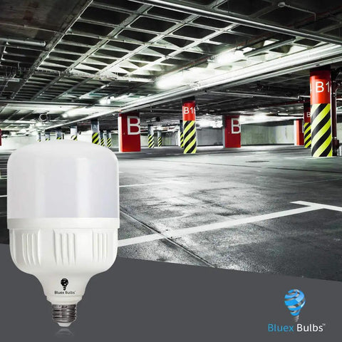 2 Pack LED Corn Light Bulbs 40W, 300W to 350W Equivalent, Cool White 5000K, E26 Base, 4000 Lumens High Watt Commercial Bulbs, Long Lasting, 60 Degree Beam, 25,000 Hour Lifespan