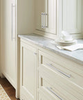 Polished Chrome Bar Pull For Modern Cabinets And Drawers 12-5/8 Inch Center-To-Center 15-3/4 Inch Overall Length 1 Pack
