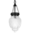 Black Glass Pendant Light For Kitchen Island Lighting And Dining Room, Farmhouse Vintage Ceiling Fixture With Solid Glass Shade