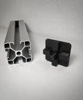 Eight Piece 4040 Aluminum Extrusion End Caps Heavy Duty Rock Solid Killer Grip Made In Usa T Slot Profile Plugs next to 4040 aluminum profile.