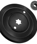 Heavy Duty Universal Transmission Pulley That Totally Replaces Drive Pully For Lawn Tractors And Mowers Fits Models Like 756-04002 Plus 956-04002 with 185mm OD.