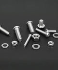 M3 Screws Assortment Kit 630 Pieces Dope All In One Hardware Kit With 210 Nuts And 210 Washers M3x6mm Through M3x30mm Hex Button Head