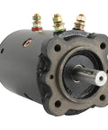 12 Volt Winch Motor For Ramsey Tulsa Liftmore Pierce Sales Replacement W 9143 PS534 H M3300 BB RE Rotation 1.7 KW unit