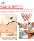 Assorted Ceramic Cabinet Knobs Set Of 20 In Pink And White For Vintage Cupboard Doors And Drawers Handmade Ceramic Hardware