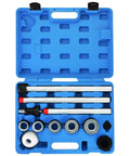 Engine Cam Bearing Removal And Installation Tool Set Universal Camshaft Bearing Kit with case and assorted adapters displayed.