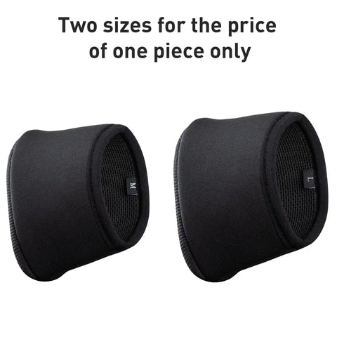 Slip On Recoil Pad Gel Filled Black Two Pack M L Fits Most Rifles And Shotguns Reduces Felt Recoil Up To Seventy Percent
