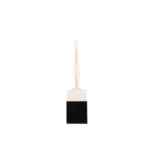 2-Inch Foam King Paintbrush With White Handle Made In USA For A Smooth No Brush Marks Finish On Paints Varnishes And Stains Thick Open-Cell Polyurethane Foam Holds More Paint Built-In Stiffener Blade