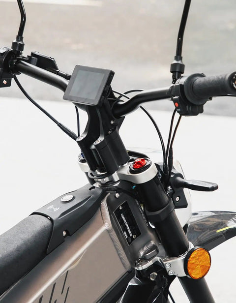 Raised Four Inch Direct Mount Riser Stem For Surron Light Bee X160 X260 Talaria Sting Talaria XXX Electric Dirt Bikes 31.8mm Bar Clamp
