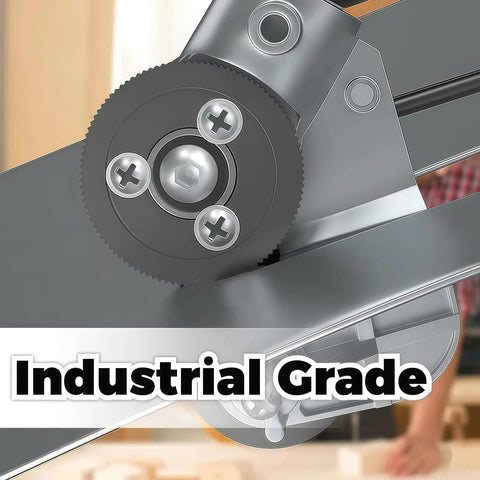 Close-up of Titanium Nibbler Drill Attachment For Sheet Metal Cutting 2 Pack showcasing industrial-grade gears.