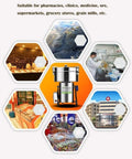 Powerful 2000g Stainless Steel Electric Grain Grinder Mill in various commercial and industrial settings
