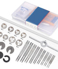 Essential Metric Tap And Die Set With 31 Pieces For Metalworking Pros! High Speed Steel HSS Tools Create Perfect Screw Threads On DIY Projects And Small Engine Repairs With Durable Hand Wrench Kit. 31-piece metric HSS tap and die set in case, M1.0-M2.5