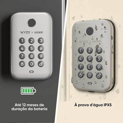 Secure Your Spot With This Fingerprint Smart Deadbolt Lock Featuring Rapid Keypad Entry Auto Lock Bolt Action And Weather Resistant Build For Zero Hassle Daily Use And No Sweat DIY Install In A Classic Satin Nickel Finish