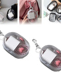 Clear Waterproof Travel Pouch For Phones And Chargers Slick Zip Closure Cable Organizer Rigid Shell with earbuds and charger inside.