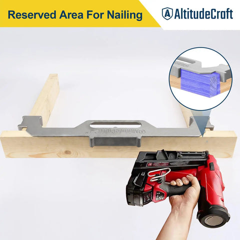 24 Inch Framing Jig Two Piece Set Precision Stud Layout Tool For Rapid Wall Assembly Dead On Marking Points No Mess No Muss Non Slip Handle Built Tough As Nails Job Site Ready Builder Kit