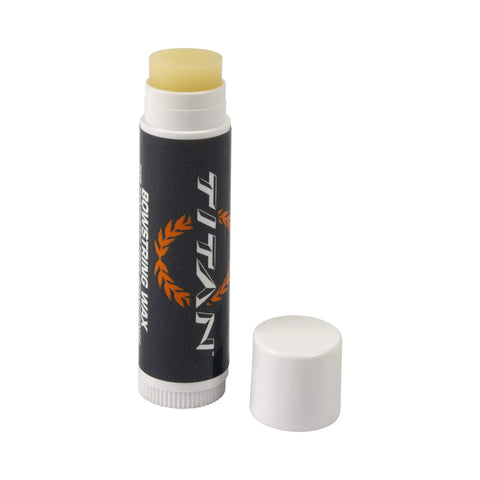 Crossbow String Wax And Rail Lube Duo, 2 Pack, White, Made In America, open wax stick with cap