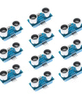 HC-SR04 Ultrasonic Distance Sensor Module 2cm To 500cm Range Proximity Sensor Kit For Arduino 5V DC Power Supply 10 Pack