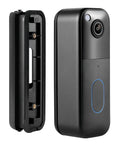 Horizontal Adjustable Angle Mount And Wall Plate For Blink Video Doorbell 1st Gen And 2nd Gen 35 To 55 Degrees Wedge Mount In Black