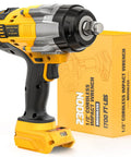 Cordless Impact Wrench Half Inch Drive For DeWalt 20V Battery With High Torque 2300 Nm And 1700 Foot Pounds Brushless Motor LED Light Tool Only
