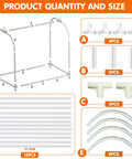 Assembly guide for Mini Indoor Outdoor Greenhouse Grow Light Kit with metal tabletop frame components labeled A to E.