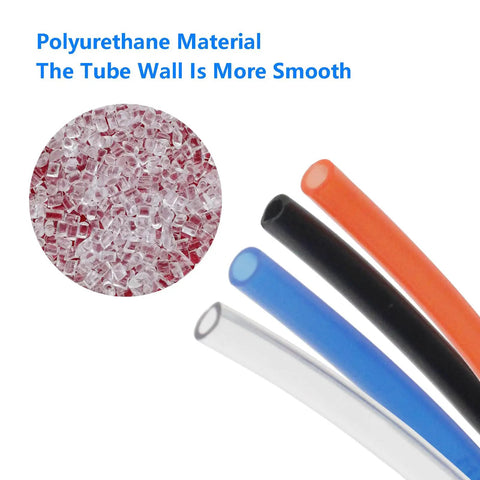Heavy Duty Polyurethane Air Tubing Flexible Compressor Hose Pipe Line For Pneumatic Systems And Fluid Transfer Built Like A Tank Rock Solid Industrial Grade Replacement with smooth edges.