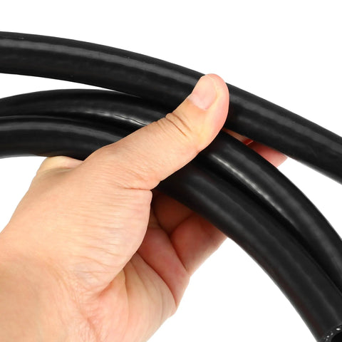Hand holding Silicone Vacuum Tubing Hose 8mm Inner Diameter 3.28ft Length For Automotive Vacuum Lines Turbochargers And Air Intake Water