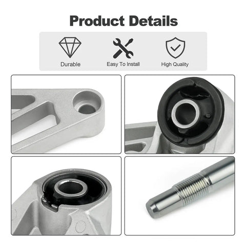 Front Engine Isolator Mounting Bracket For XB Models 2002 To 2010 Direct Replacement Heavy Duty Load Bearing Bolt On Upgrade