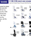 Sweep Hose Scrubber Fits 180 280 280 Tank Trax 280 Black Max TR28P 360 360 Black Max TR36P 380 380 Black Max TR35P guide