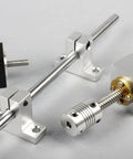 2 Pack 8mm x 330mm Linear Motion Rod Shaft Guide Chrome Plated Steel High Precision Rail For 3D Printers And DIY Tools