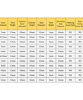 Size specifications table for various shaft couplers, including 5mm Inner Dia Rigid Flange Shaft Coupler For Motors H12 By D10.