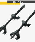 14 Inch Coil Spring Compressor And Strut Tool Set For Auto Suspension, Heavy Duty Removal And Installation Kit, beefy steel design