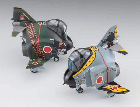 F-4 Phantom II Egg Plane Model Kit With 301SQ And 501SQ Final Year 2020, Easy Build Scale Model, two models with decals